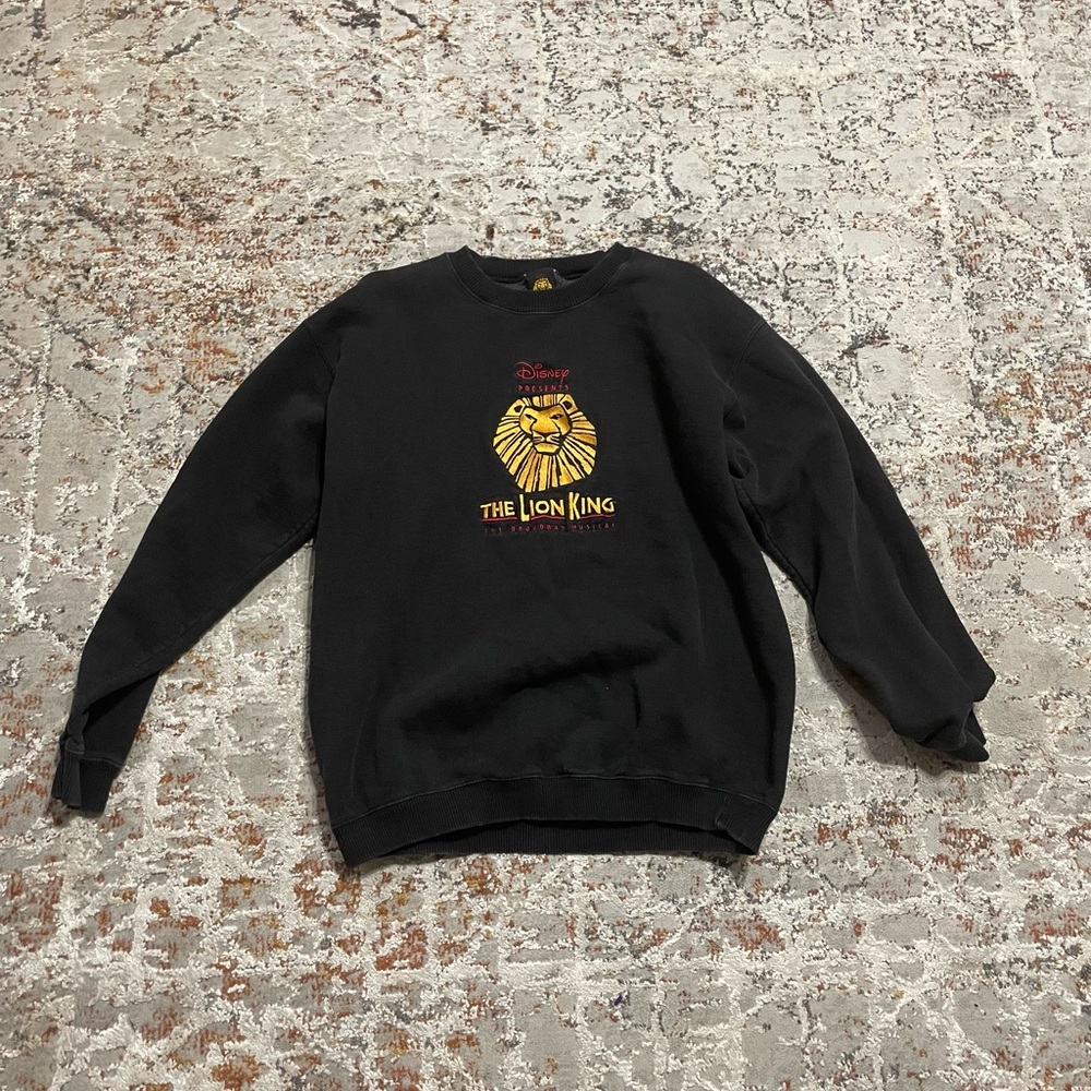 Vintage the lion king crewneck sweater